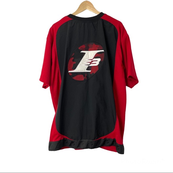Reebok Other - Vintage Reebok Allen Iverson Zip Up Embroidered Back Shirt Jersey Number 3